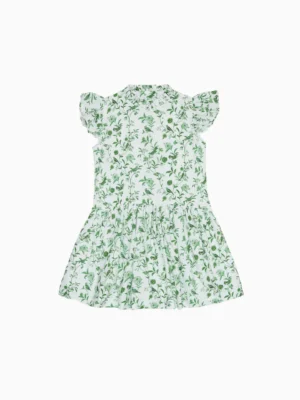 green print dress