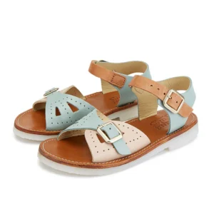 colour block sandals