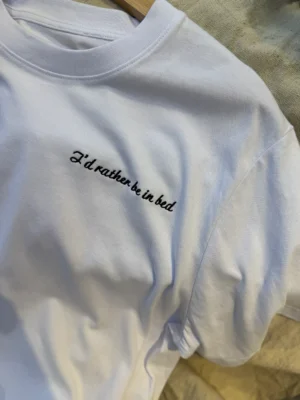 embroidered t-shirt