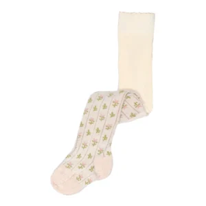 baby girl floral tights