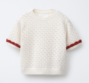 girls knit t-shirt