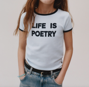 girls slogan t-shirt