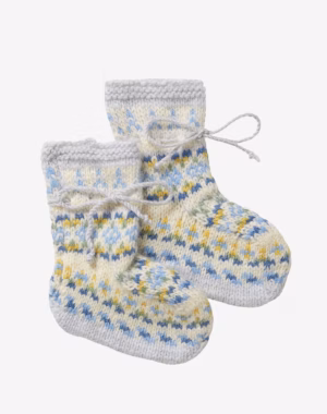 knit booties