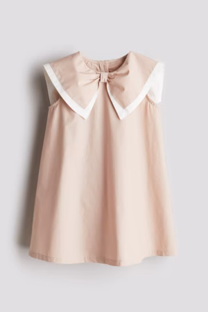 pink sailor collar dress