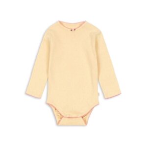 yellow pointelle bodysuit