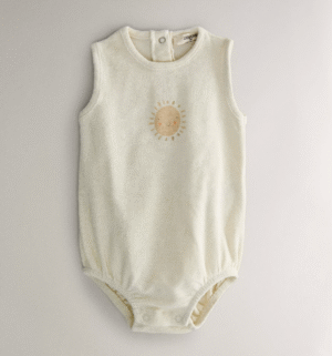 baby cotton terry romper