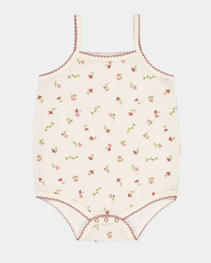 floral baby bodysuit