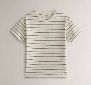 kids striped cotton t-shirt