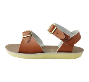 kids tan leather sandals
