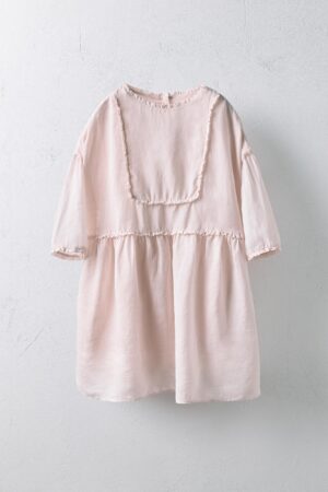 pink sheer dress