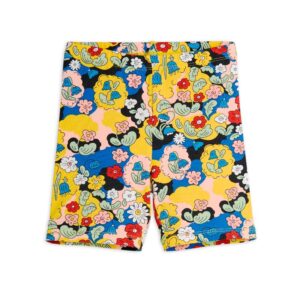 floral bike shorts