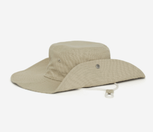 beige kids sun hat