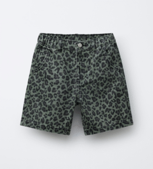 boys animal print bermuda shorts