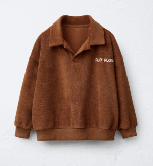 towelling sweatshirt