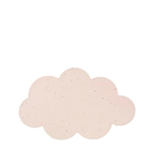 pink cloud confetti placemat