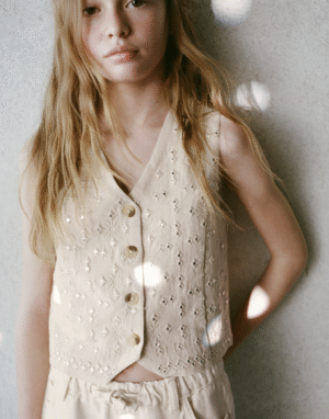 embroidered waistcoat