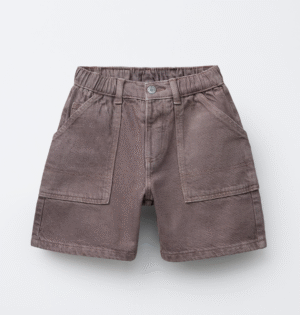 kids worker twill shorts