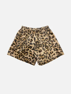 leopard kids shorts