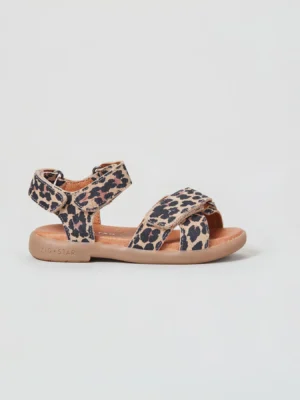 leopard print sandals