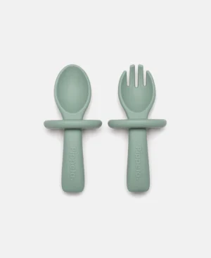 first spoon and fork
