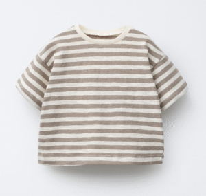 rustic striped tee