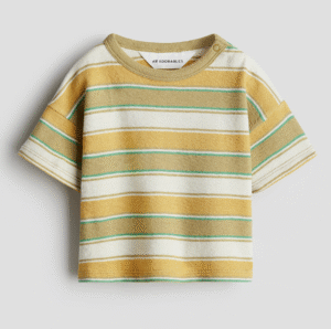 striped terry t-shirt