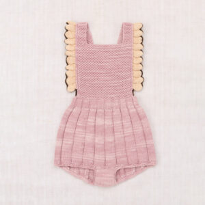 knitted baby sunsuit