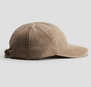 twill baseball cap