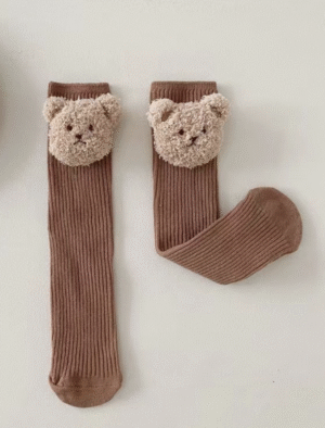 bear knee socks