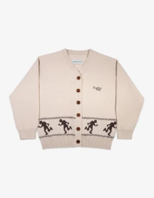 jacquard cardigan
