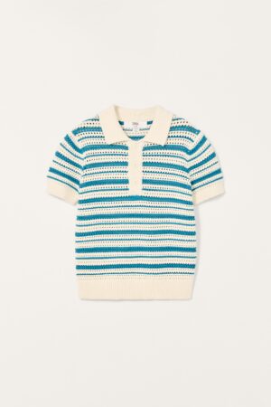 kids knit polo shirt