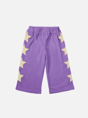 purple star pants