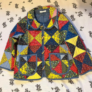 kids patchwork jacket