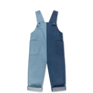 double denim dungarees
