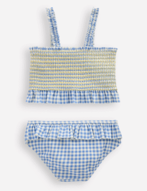 gingham peplum bikini