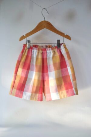 handmade tablecloth shorts