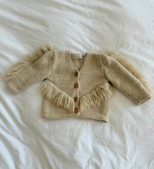 kalinka fringed cardigan