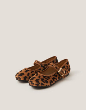 leopard print ballet flats