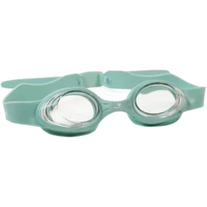pale green swim goggles