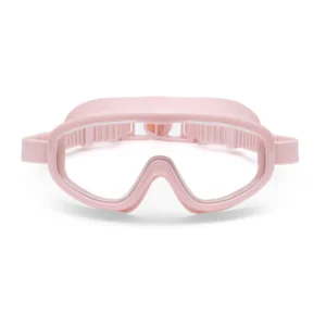 dusty pink swim goggles