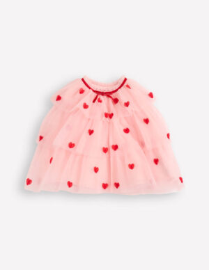 pink heart cape