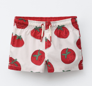 tomato swim shorts