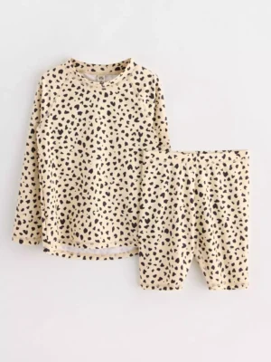 uv animal print two piece
