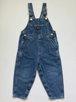 vintage blue kids osh kosh dungarees