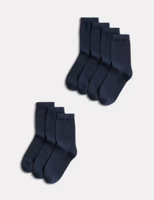 navy ankle socks