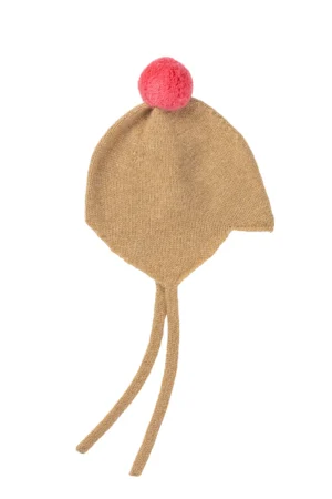 cashmere baby bonnet