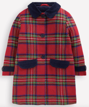 red check coat