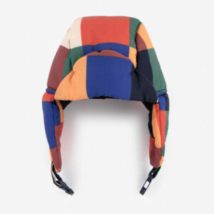 colour block hat