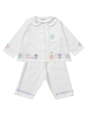 embroidered pyjamas