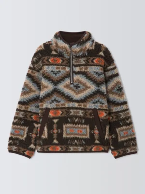 geometric fleece